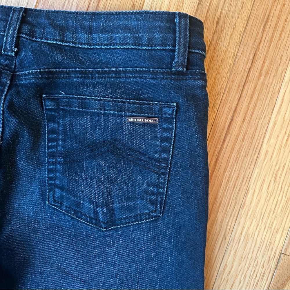Michael Kors Dark Indigo Flare Jeans - Picture 8 of 8